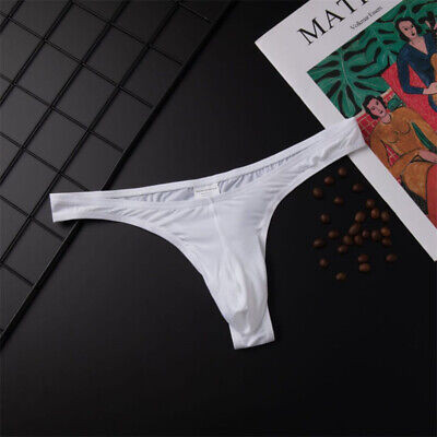 Men Sexy G-string Briefs Thong Bikini Underwear T Back Pouch Panties Swimwear US