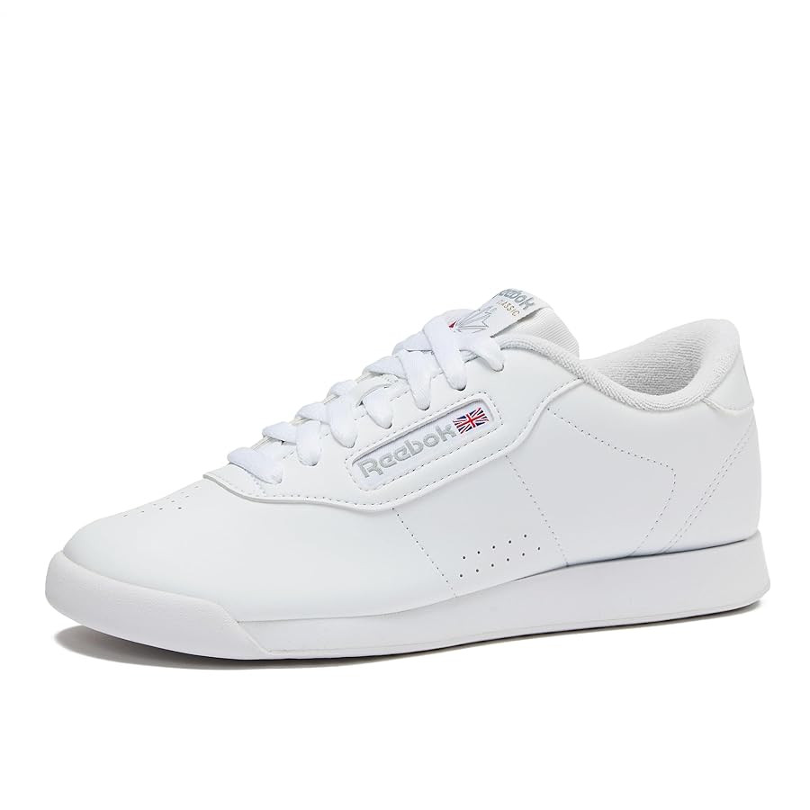 Reebok Women's Princess Sneakers, Comfortable Walking or Tennis Shoes