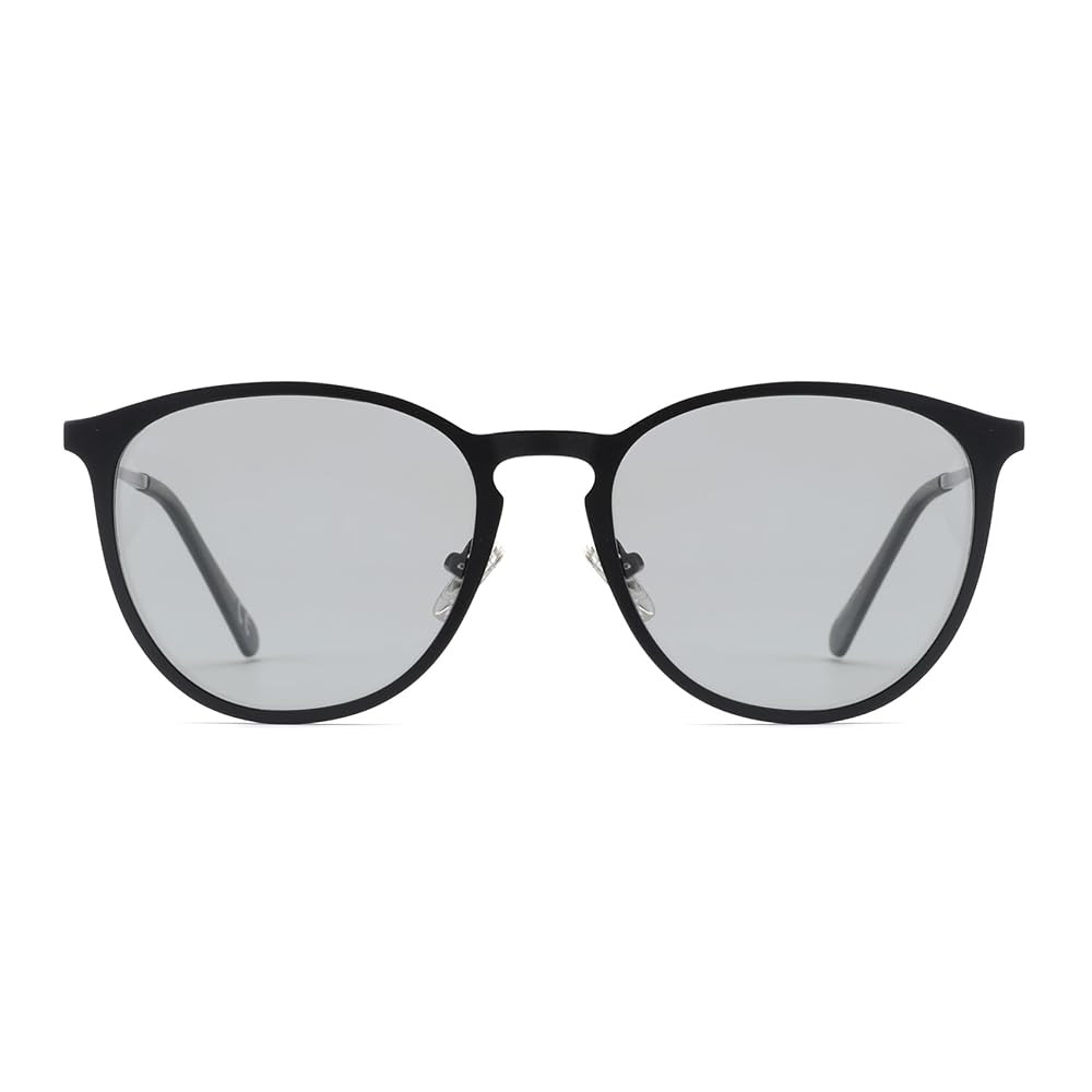 Retro Round Polarized Sunglasses Womens Mens Trendy 2025, Photochromic Sun Glasses UV Protection Men Shades VF2248