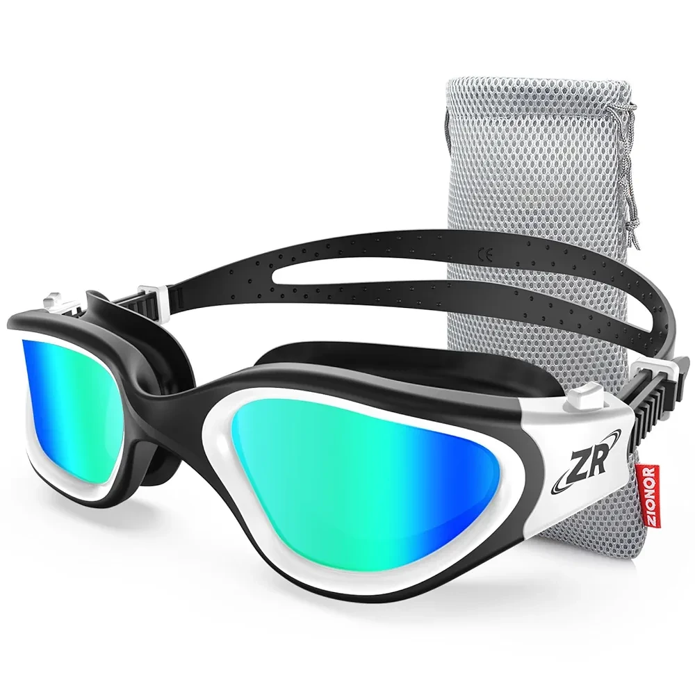 ZIONOR G1 Polarized Swimming Goggles for Unisex Adult Women Anti Fog 100% Anti UV Diving Goggles