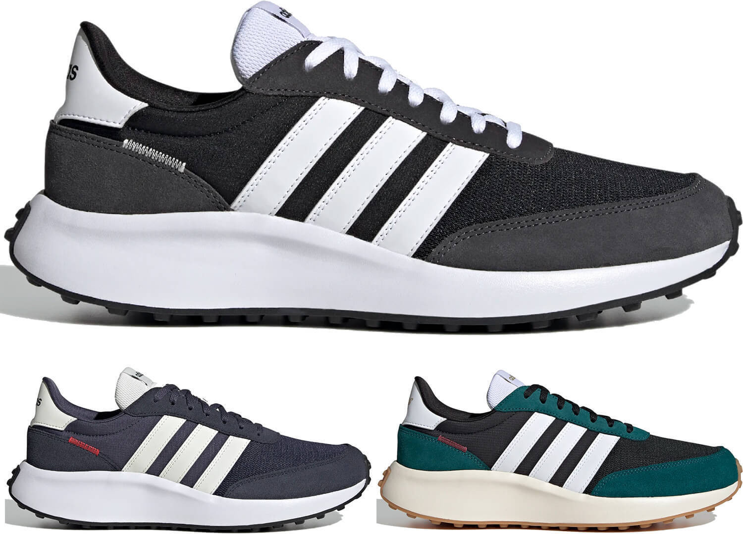 adidas Run 70s Men's Lifestyle Running Shoes Athletic Sneakers Suede Mesh