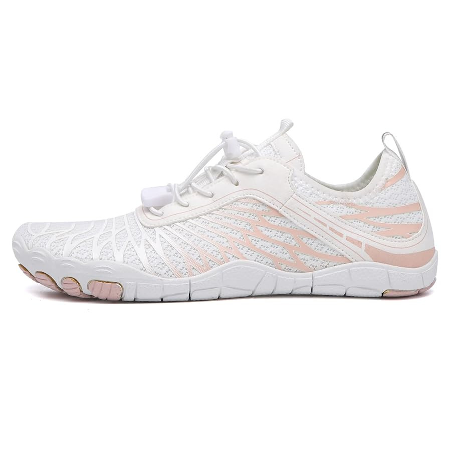 Hiking Barefoot Shoes for Women Men Breathable & Non-Slip Athletic Barefoot Wide Toe Water Shoes Lightweight Perfect for Walking,Running,and Swimming