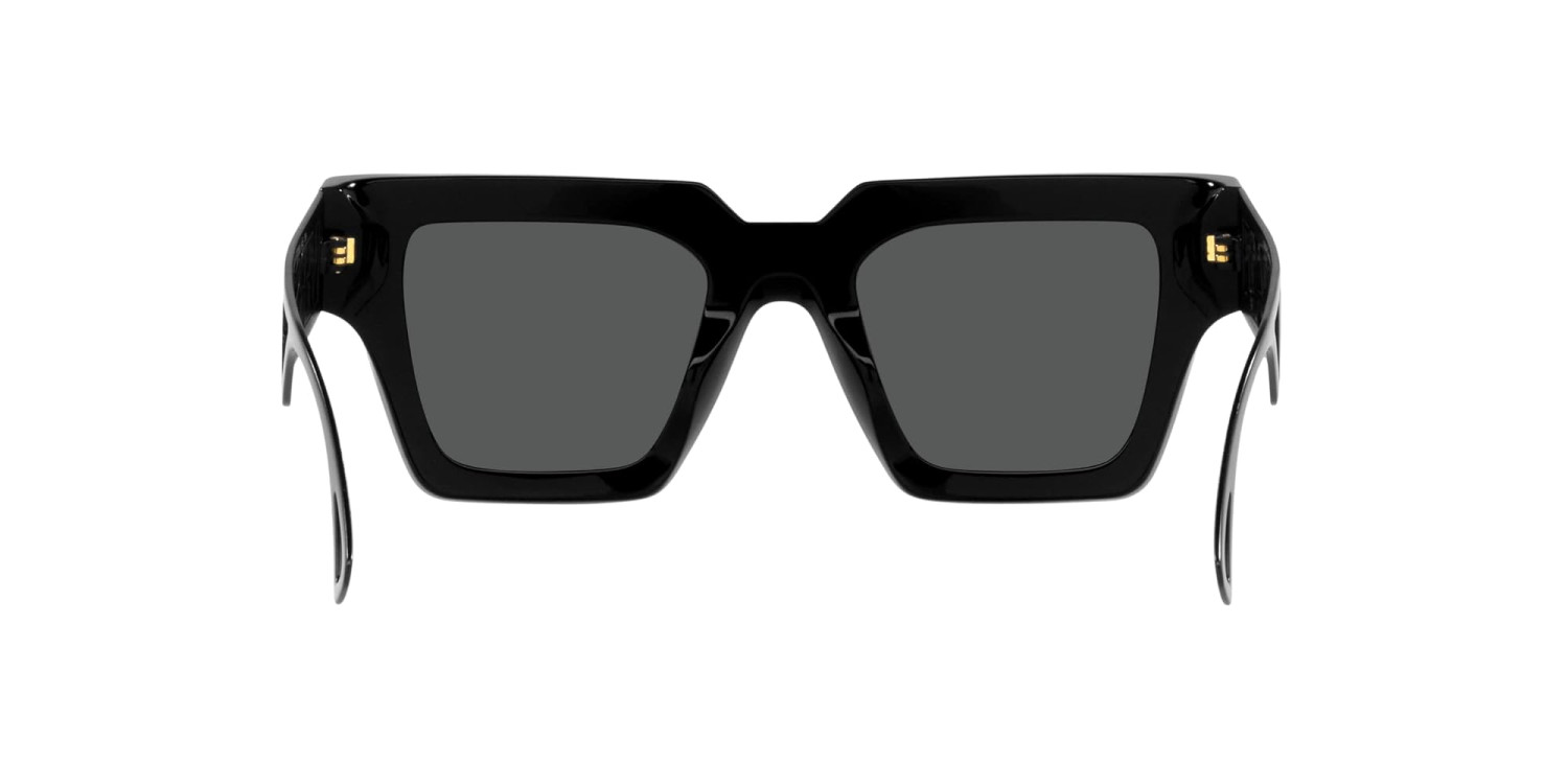 Versace Woman Sunglasses White Frame, Dark Grey Lenses, 50MM