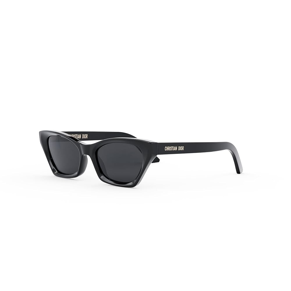 Dior Grey Cat Eye Ladies Sunglasses DIORMIDNIGHT B1I CD40091I 01A 53, Black