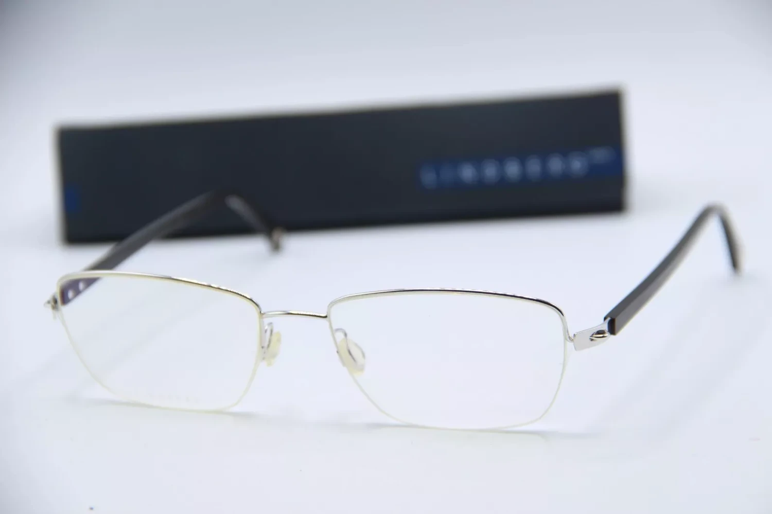 NEW LINDBERG PRECIOUS HORN T905-135-3026 SILVER AUTHENTIC FRAME SUNGLASSES 51-16