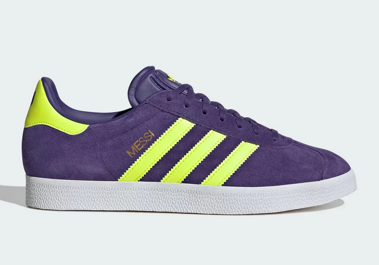 Adidas Gazelle Lionel Messi Triunfo Estelar Purple Men's Shoes