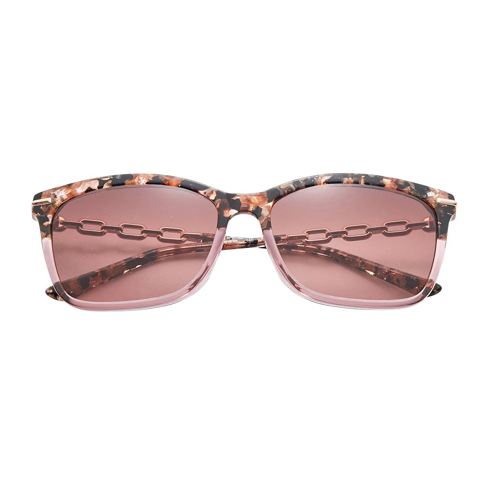 L.A.M.B. Gwen Stefani LA598 Square Sunglasses for Women, 58 mm, UV400 Protection