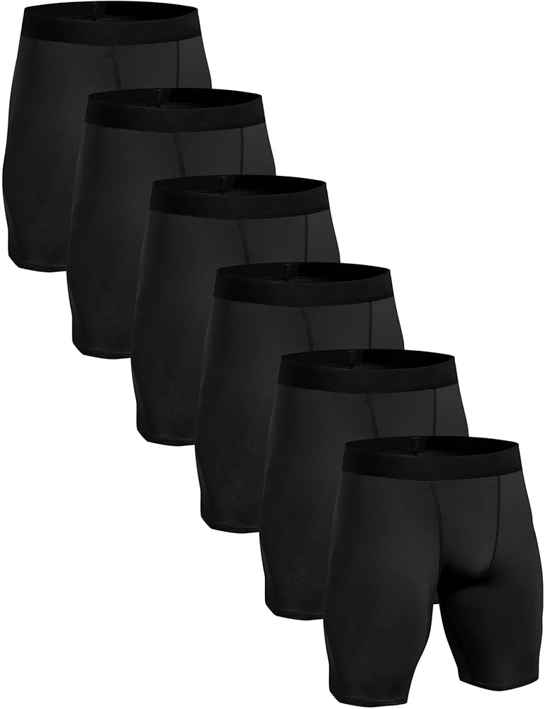 Compression Shorts Men Performance Sports Workout Athletic Running Underwear Shorts Spandex